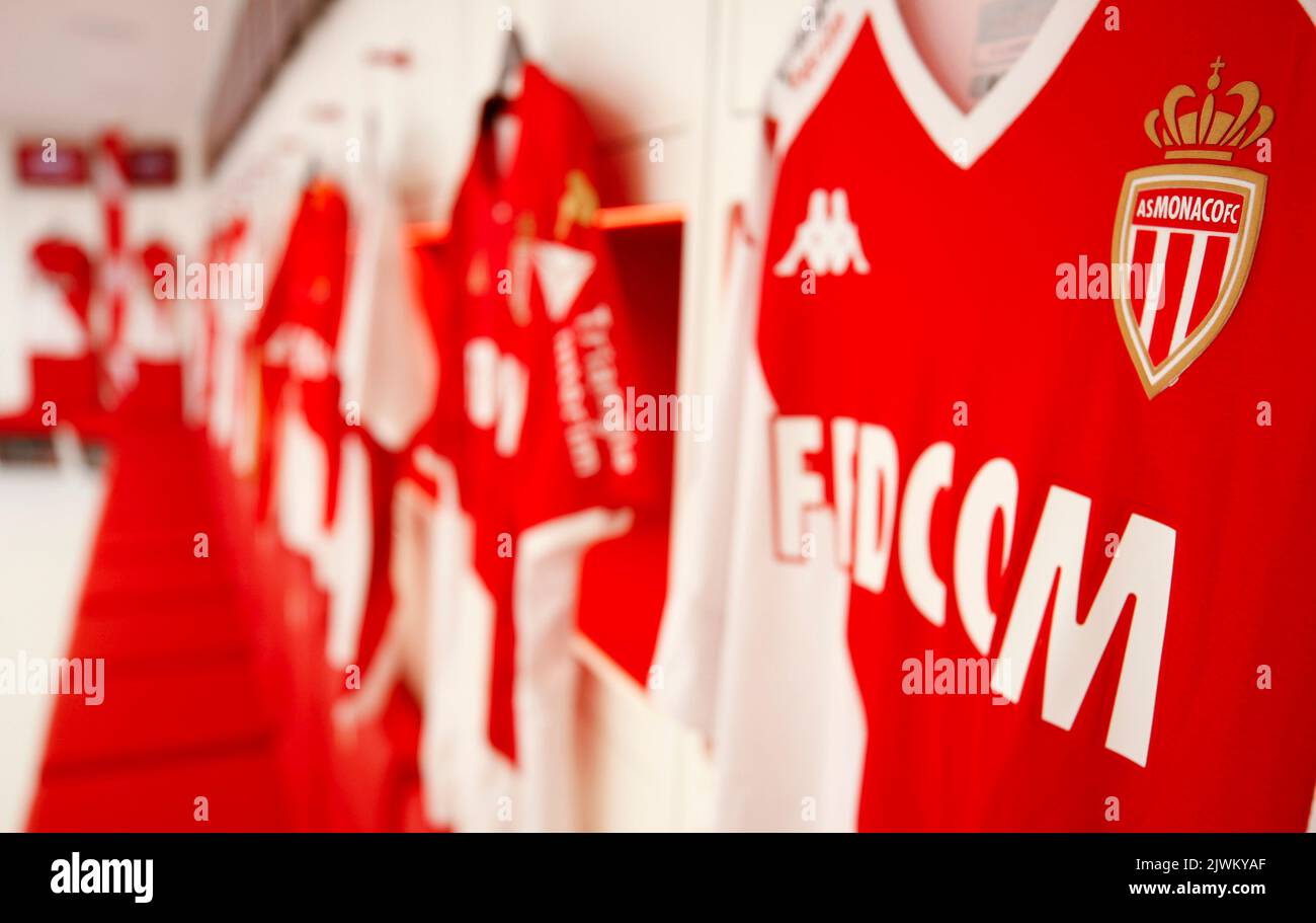 La Turbie, France September 5, 2022 AS Monaco Training and