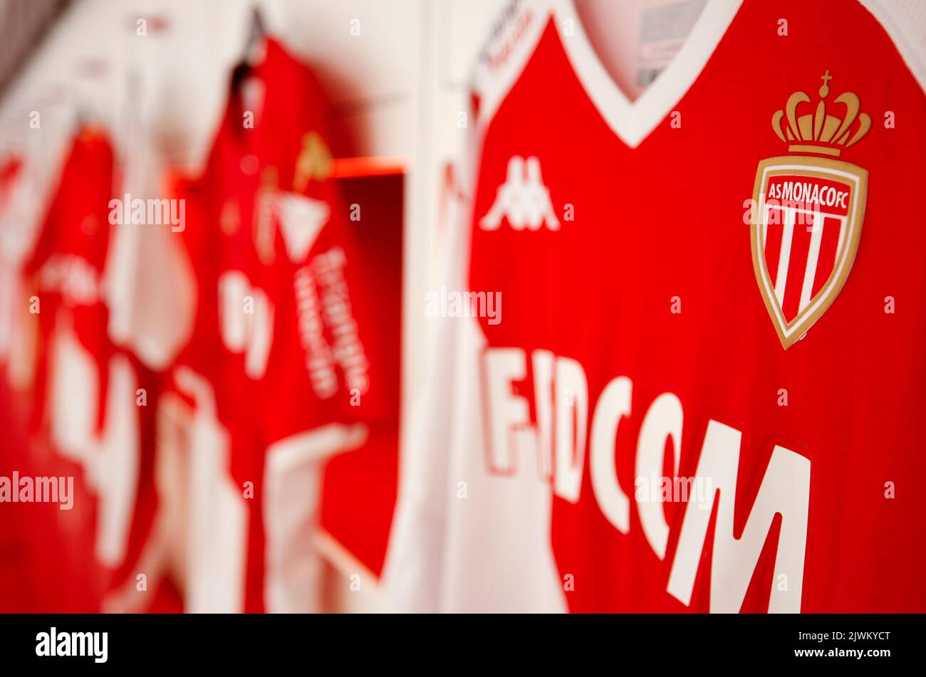 La Turbie, France September 5, 2022 AS Monaco Training and