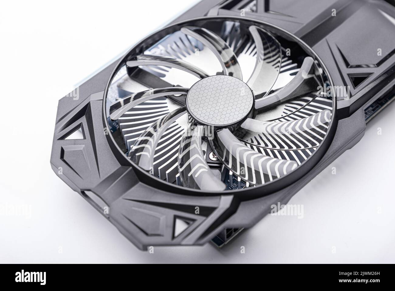 Computer gaming powerful modern graphic card Stock Photo Alamy