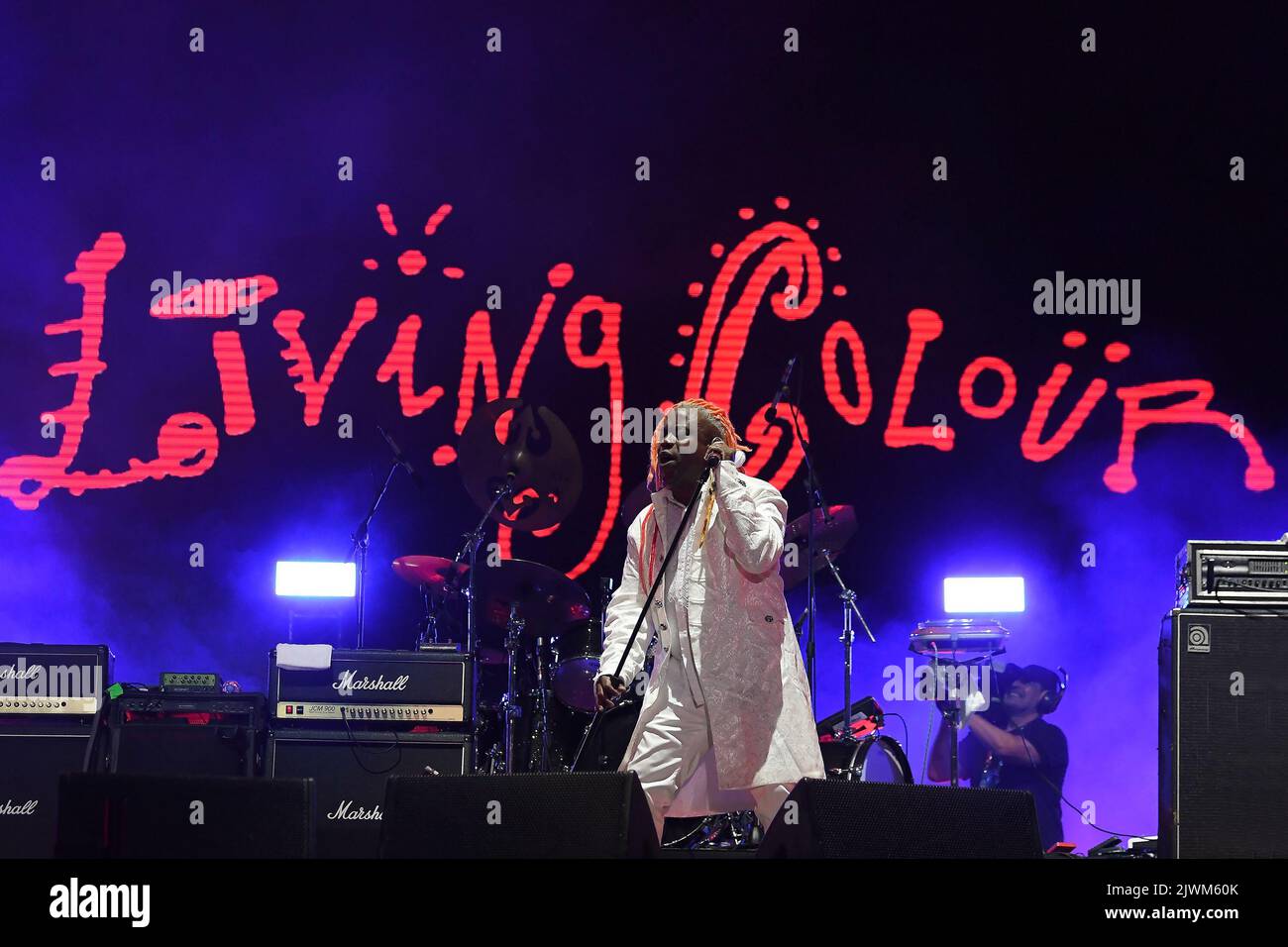 Rio de Janeiro, Brazil,September 2, 2022. Vocalist Corey Glover of the