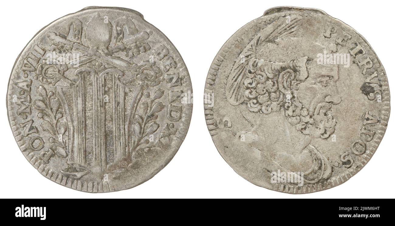 grosso. Państwo Kościelne, Benedykt XIV (papież ; 1740-1758), ruler ...