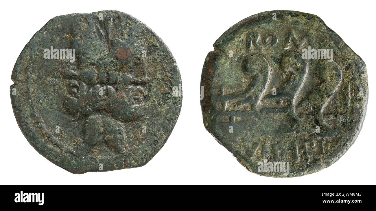 As Vibius Pansa C fl 90 A C Monetary Officer Republika Rzymska Issuer Stock Photo Alamy