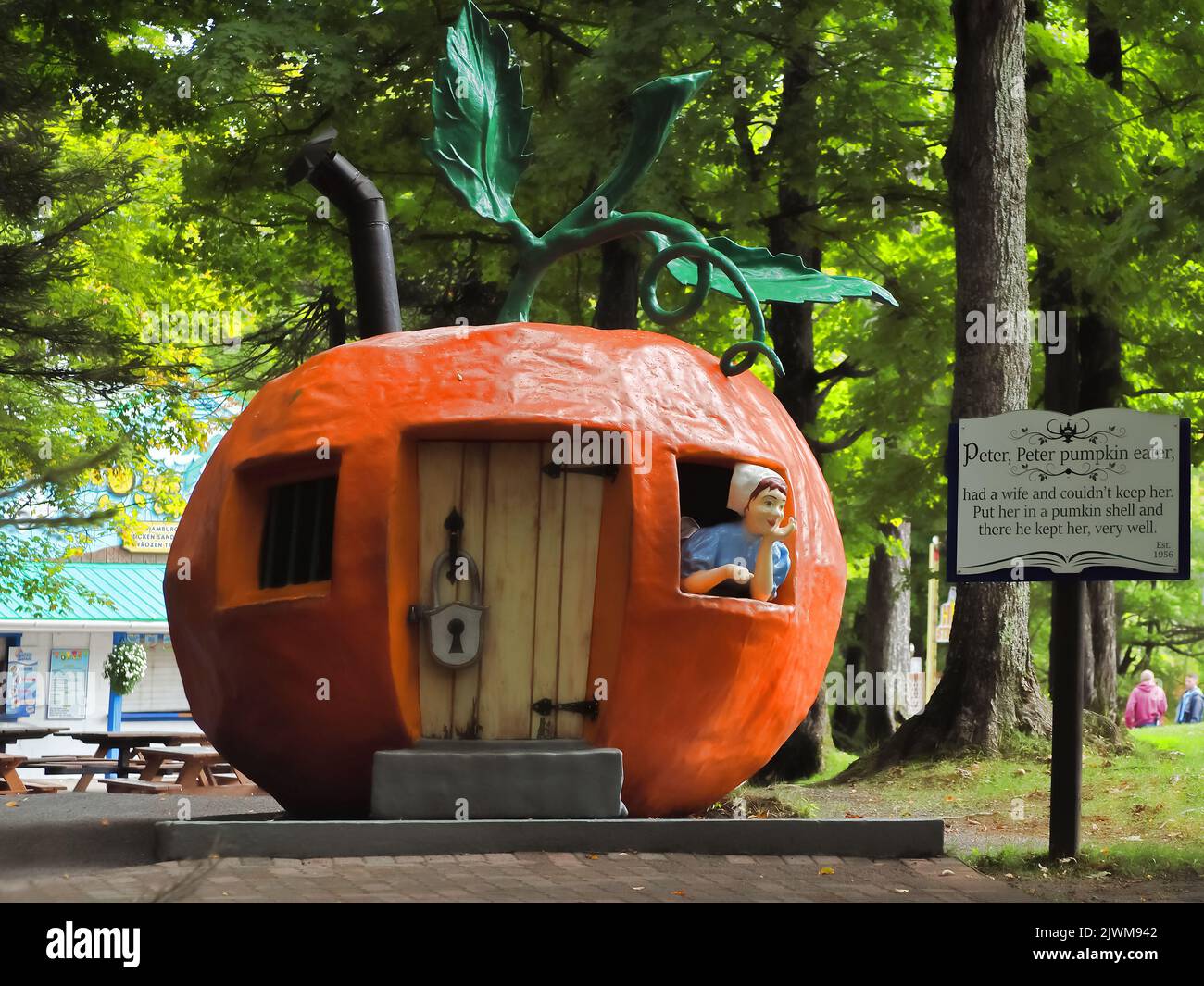 Old Forge, New York, USA. September 1, 2022. Inside the Enchanted