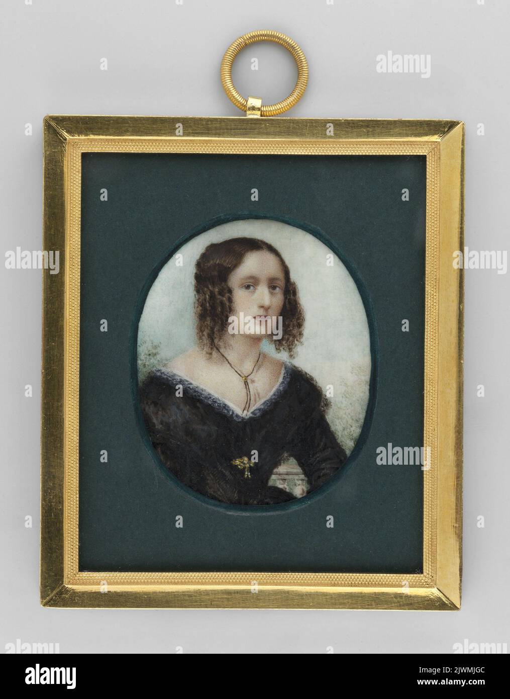 Panna Jane Stirling? (1804-1859), uczennica Fr. Chopina. unknown, painter Stock Photo