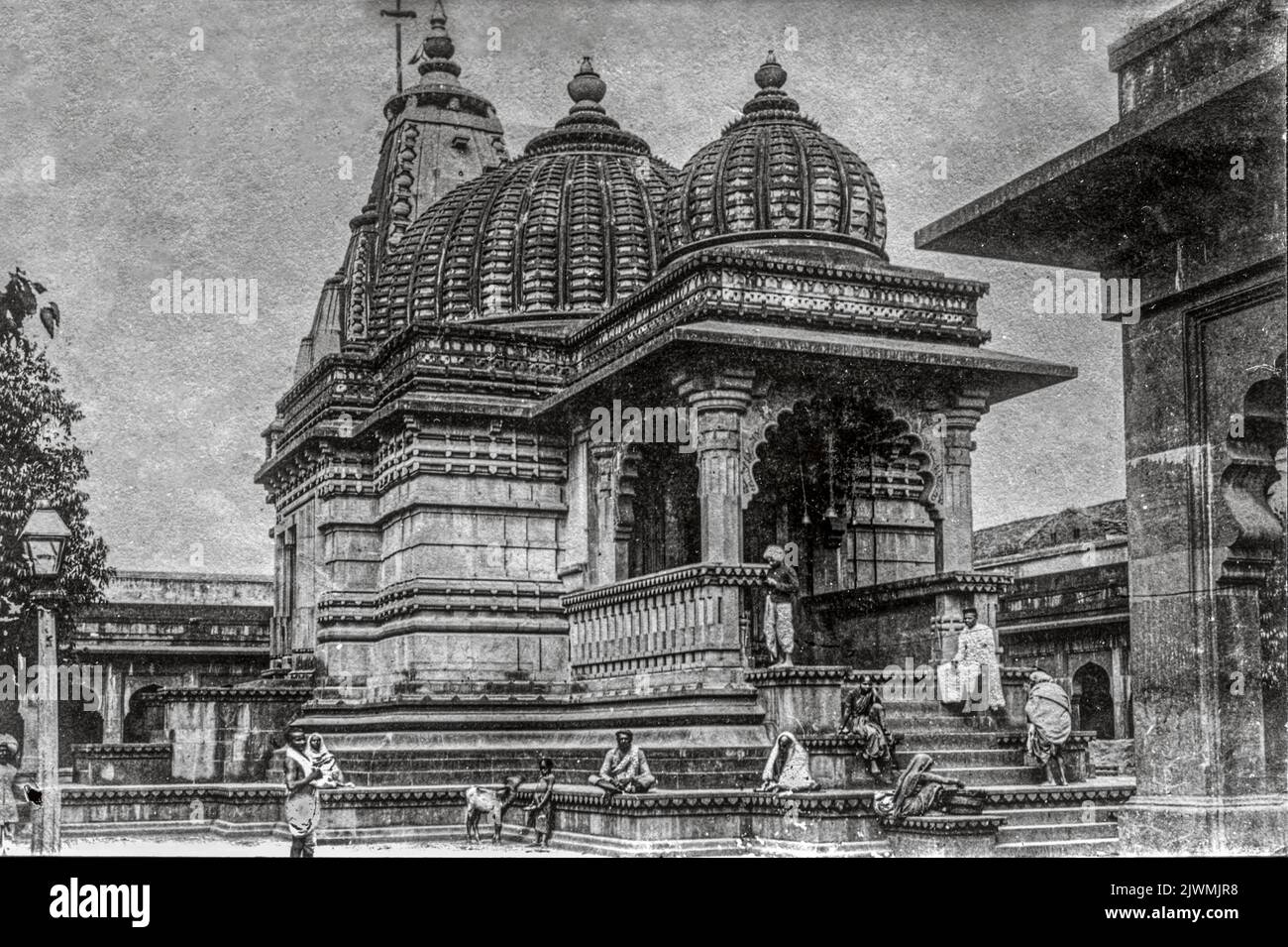 03 04 2018 Vintage Black and White Photo of Kalaram temple, nashik ...