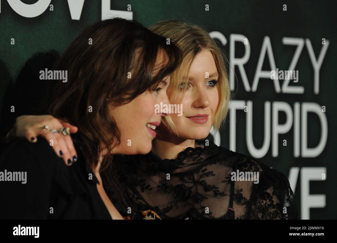 Issi Love Australian actors Sasha Horler (left) and Issi Durant at the premiere ...