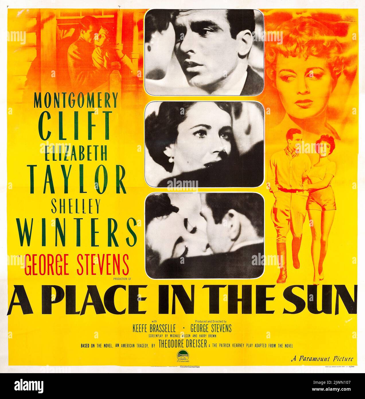 канны 1951. место под солнцем 1951 постер. место под солнцем фильм 1951. A place in the sun. элизабет тейлор и монтгомери клифт фильмы.