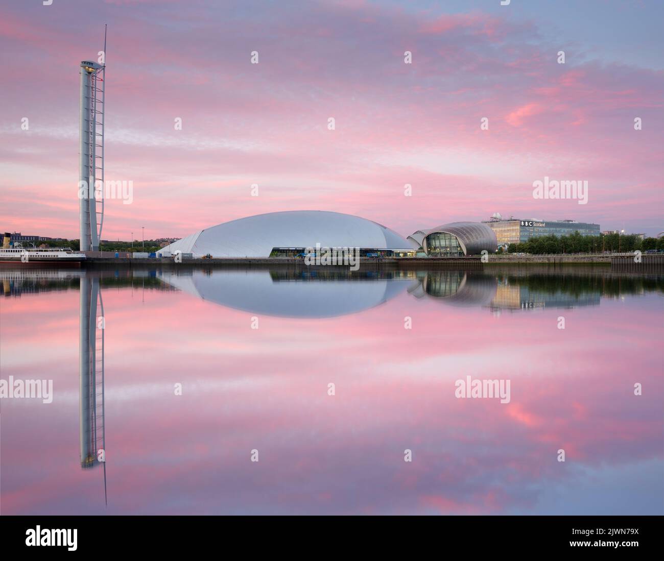 Glasgow, Scotland, UK, September 5th 2022, Glasgow Science Centre Tower