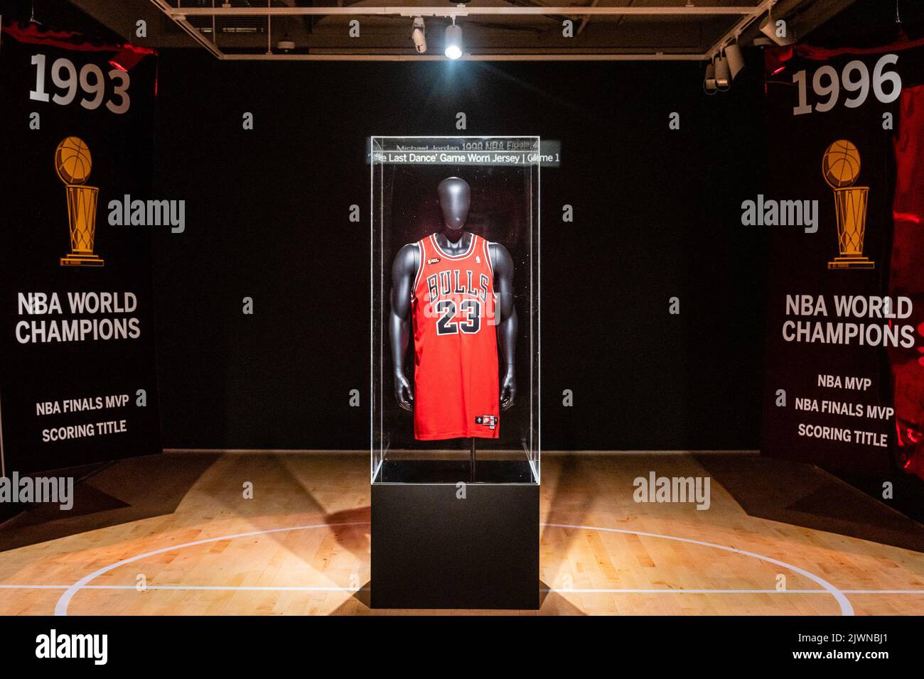 Sotheby's Auctioning Michael Jordan's 1998 NBA Finals Game One Jersey in  INVICTUS - Part I Sale