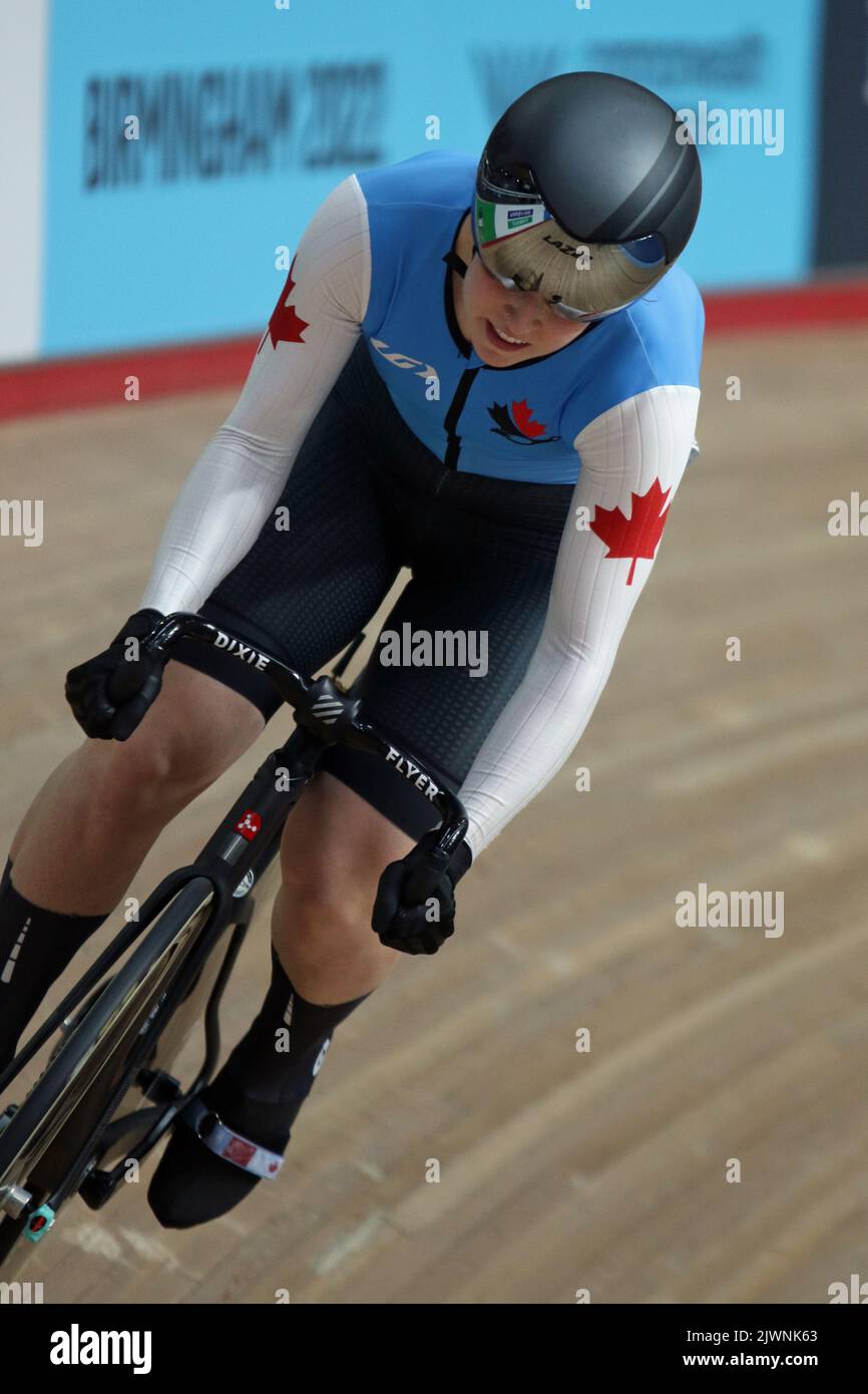 Sarah ORBAN of Canada in the Women's Sprint cycling at the 2022