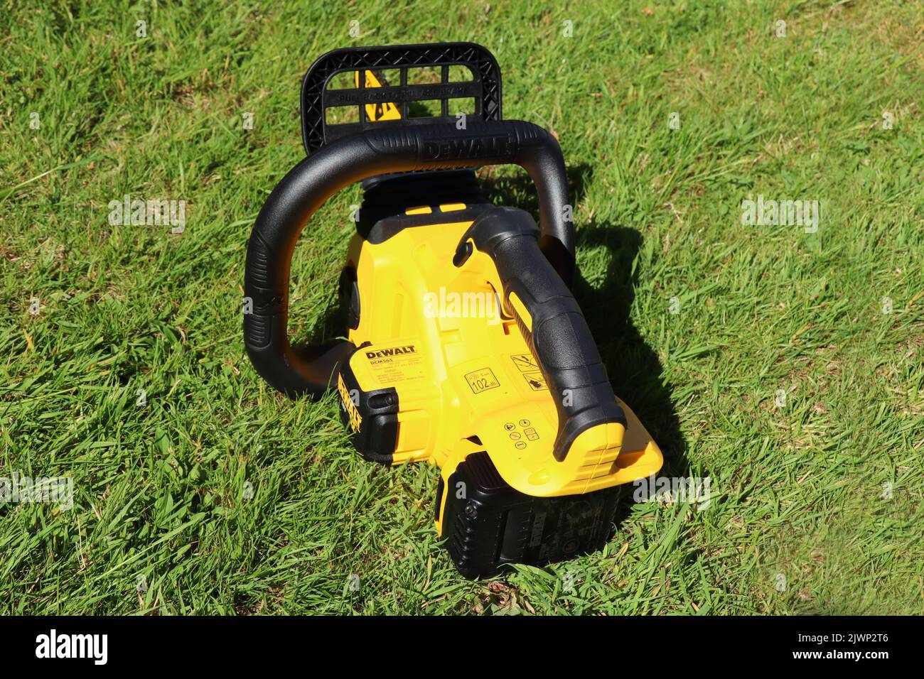 EXETER, DEVON, ENGLAND JUNE 15TH 2021 Dewalt 18 volt cordless