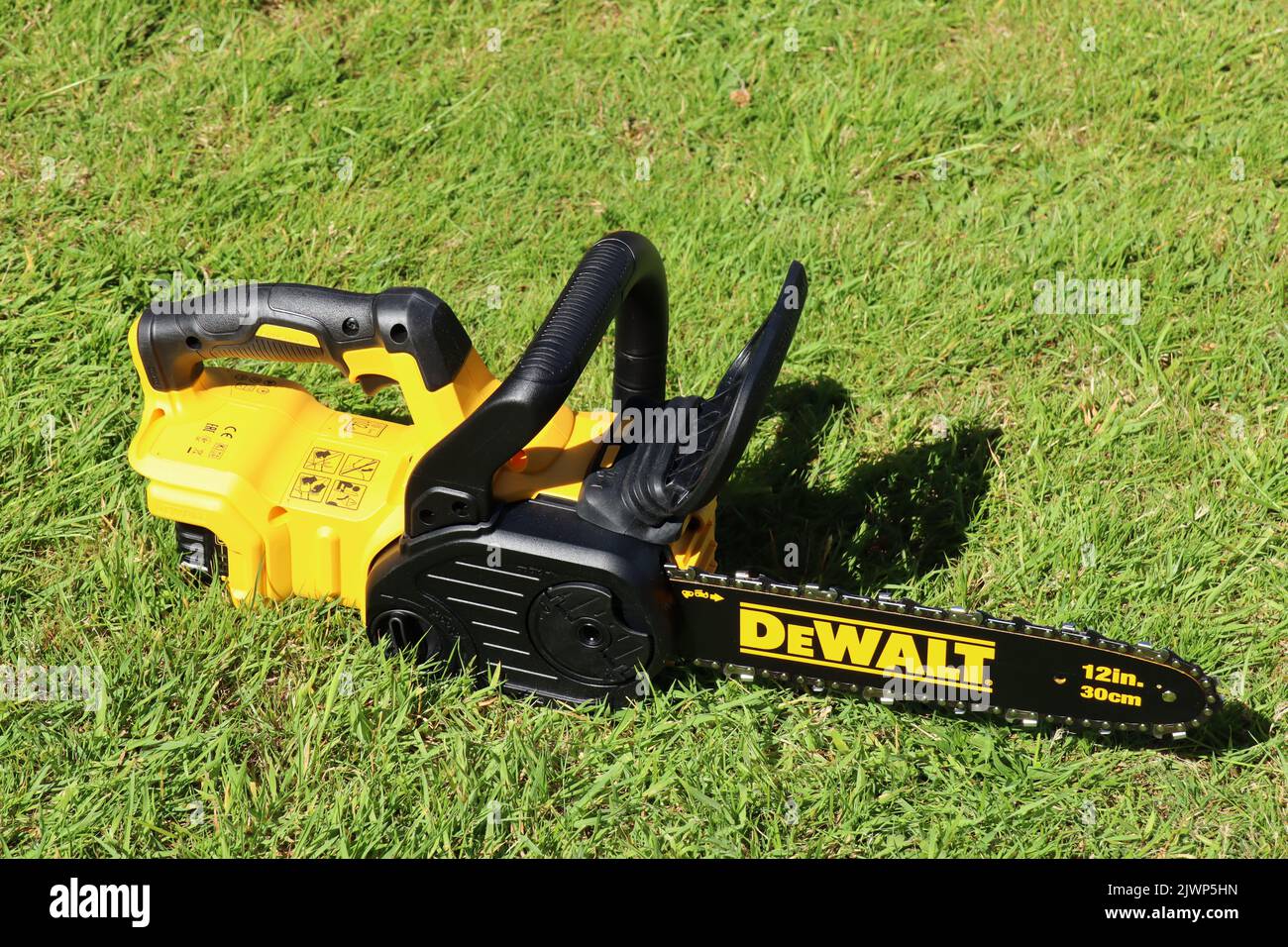 EXETER, DEVON, ENGLAND JUNE 15TH 2021 Dewalt 18 volt cordless