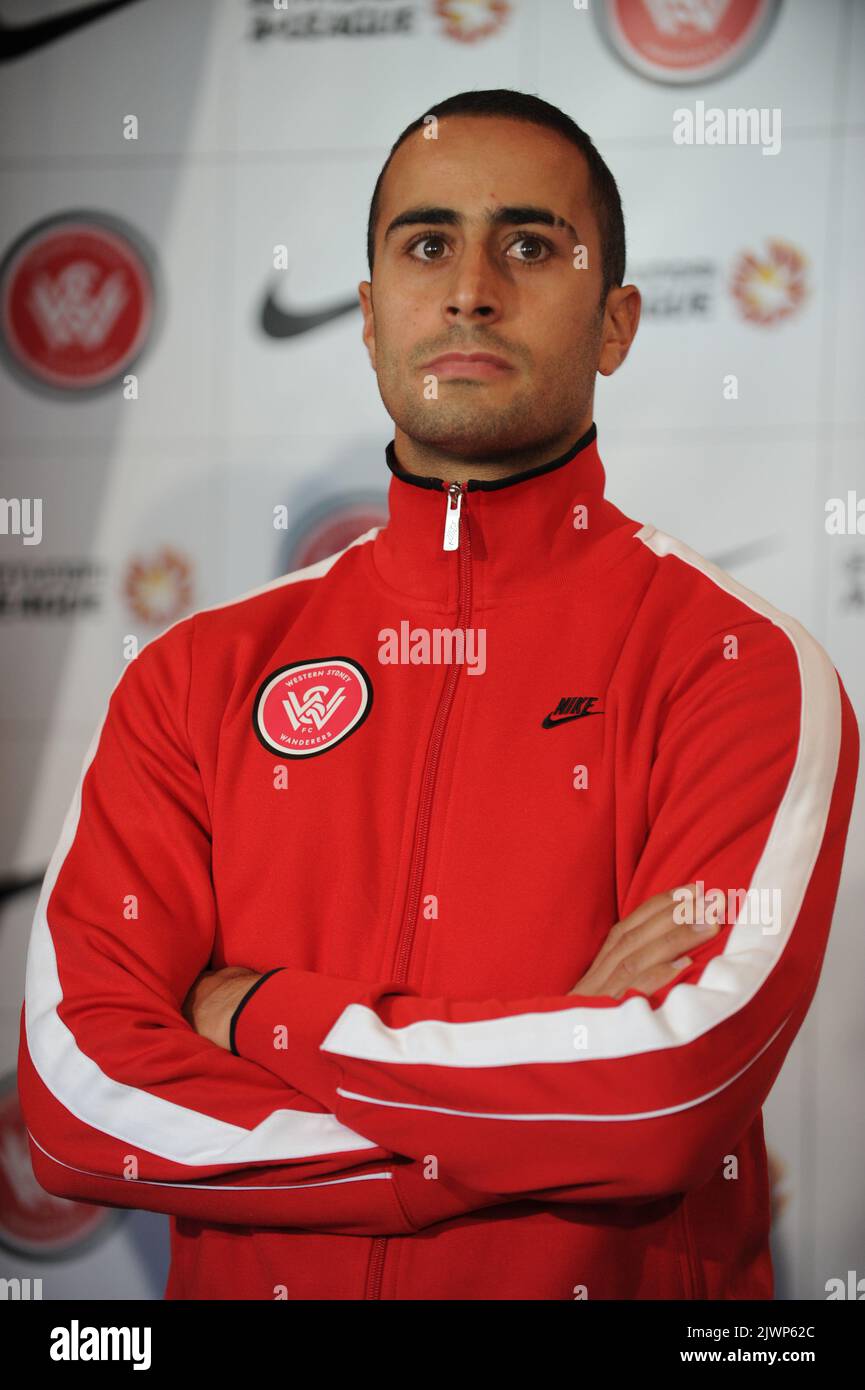 New signing Tarek Elrich for the Hyundai ALeague's newest club the