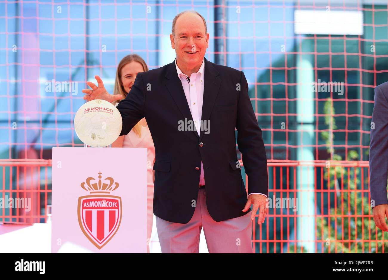 La Turbie, France September 5, 2022 AS Monaco Training and