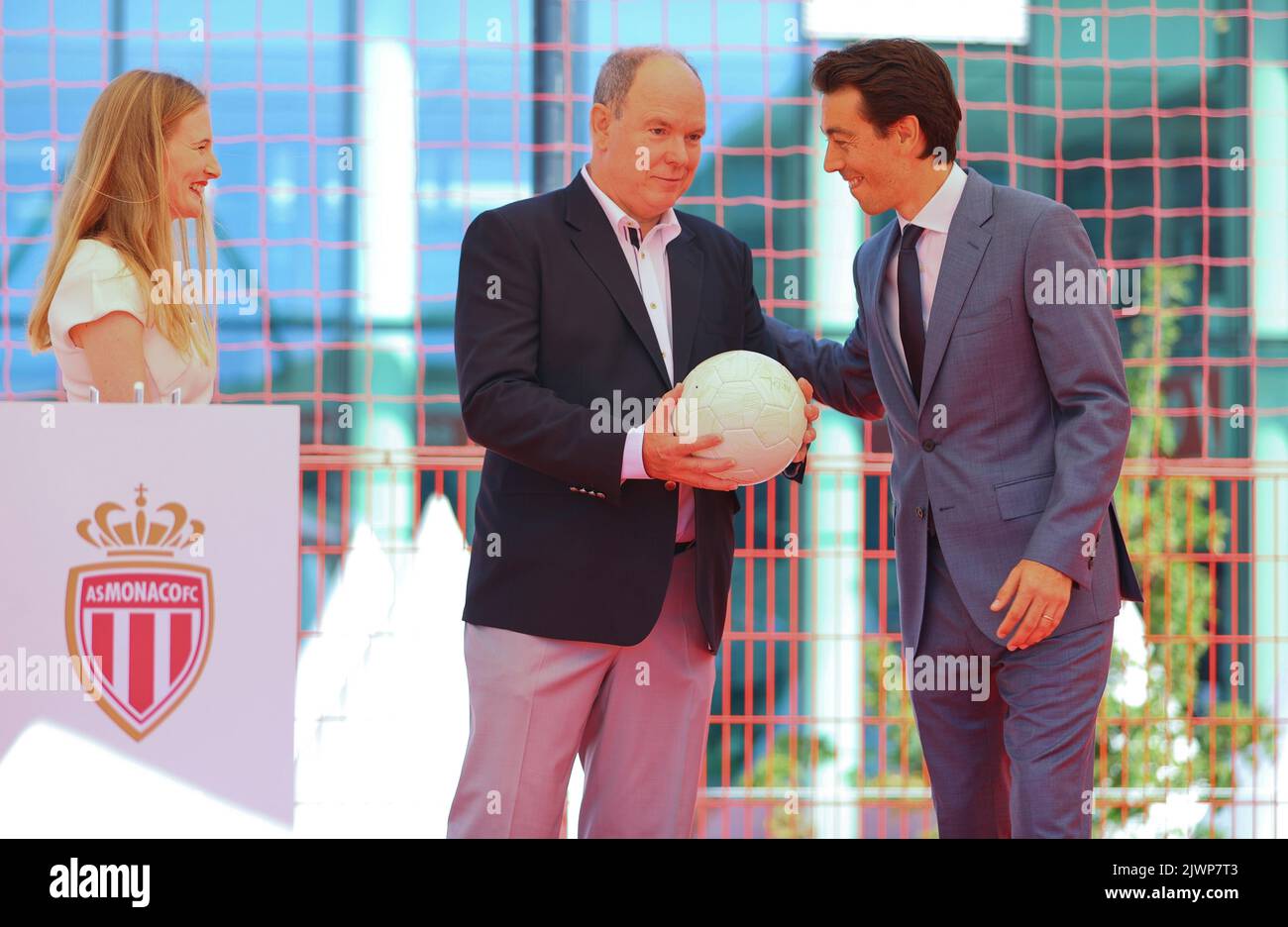 La Turbie, France September 5, 2022 AS Monaco Training and