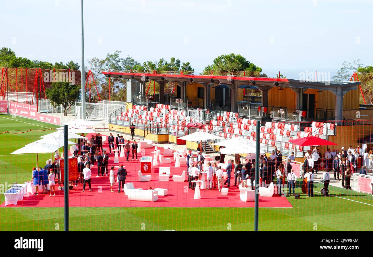 La Turbie, France September 5, 2022 AS Monaco Training and