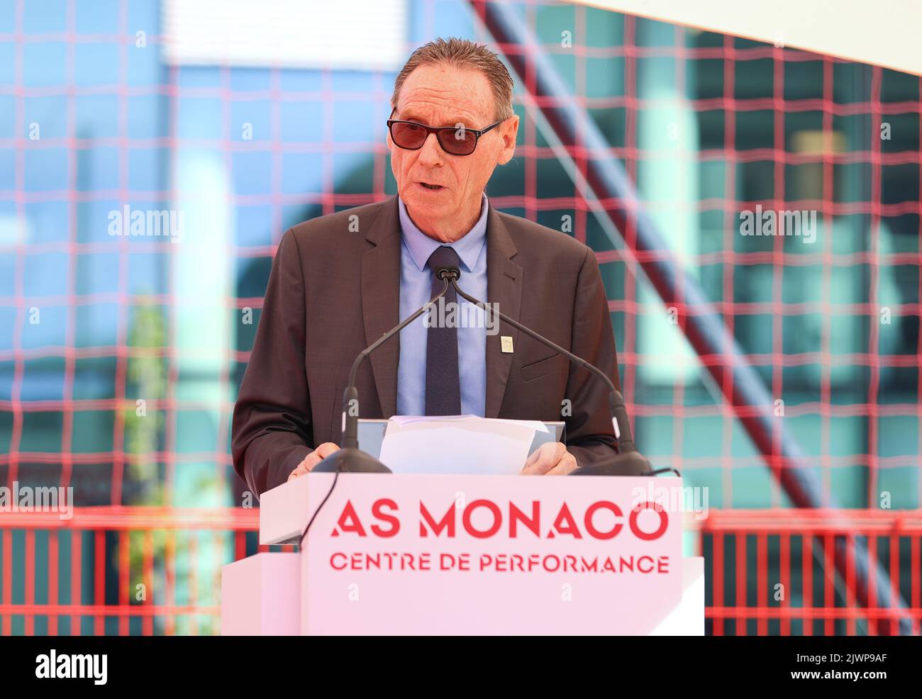 La Turbie, France September 5, 2022 AS Monaco Training and