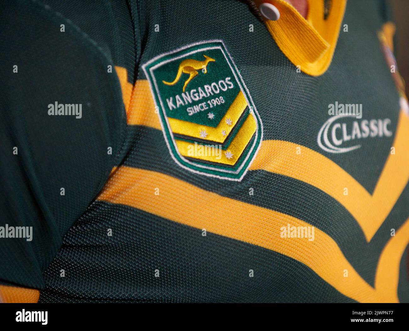 National Rugby Leagues new logo unveiled today at the launch of the NRL five year Strategic Plan at Rugby League Central in Sydney, Monday, Oct