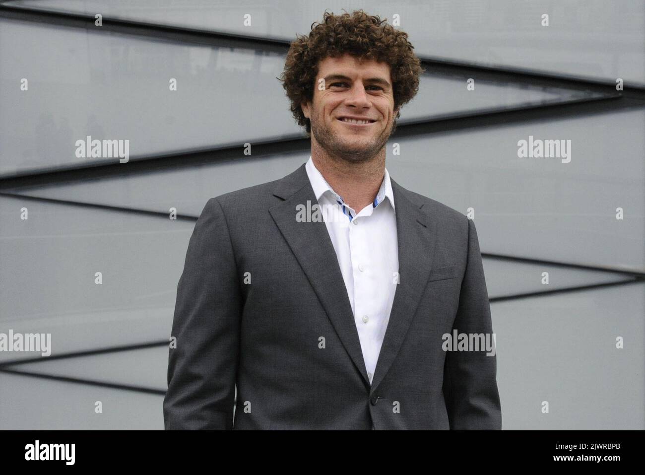 South Sydney Rabbitohs player Matt King poses for a photograph at the ...
