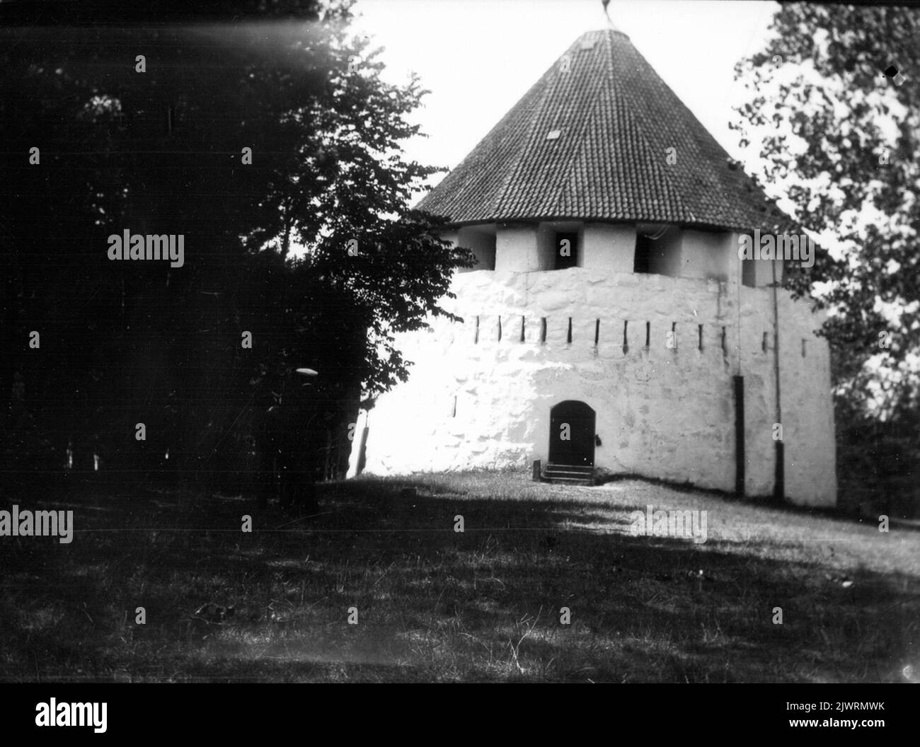 Bornholm, Kastellet in Rönne. Bornholm, kastellet i Rönne Stock Photo ...
