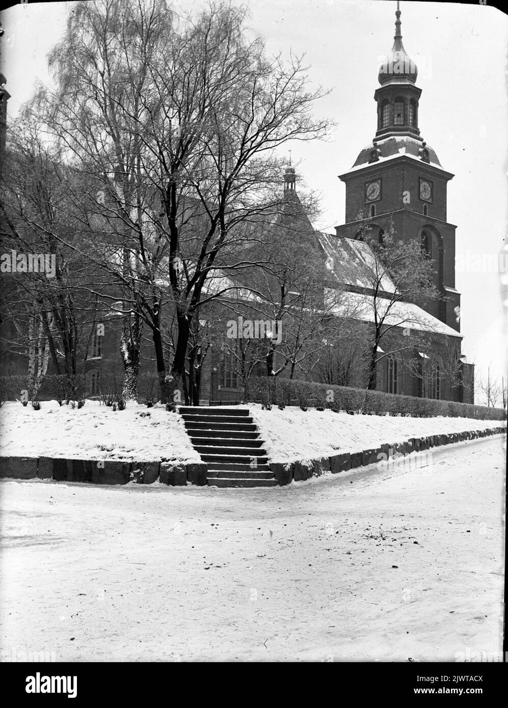 Kristine church in Falun Kristine kyrka i Falun Stock Photo