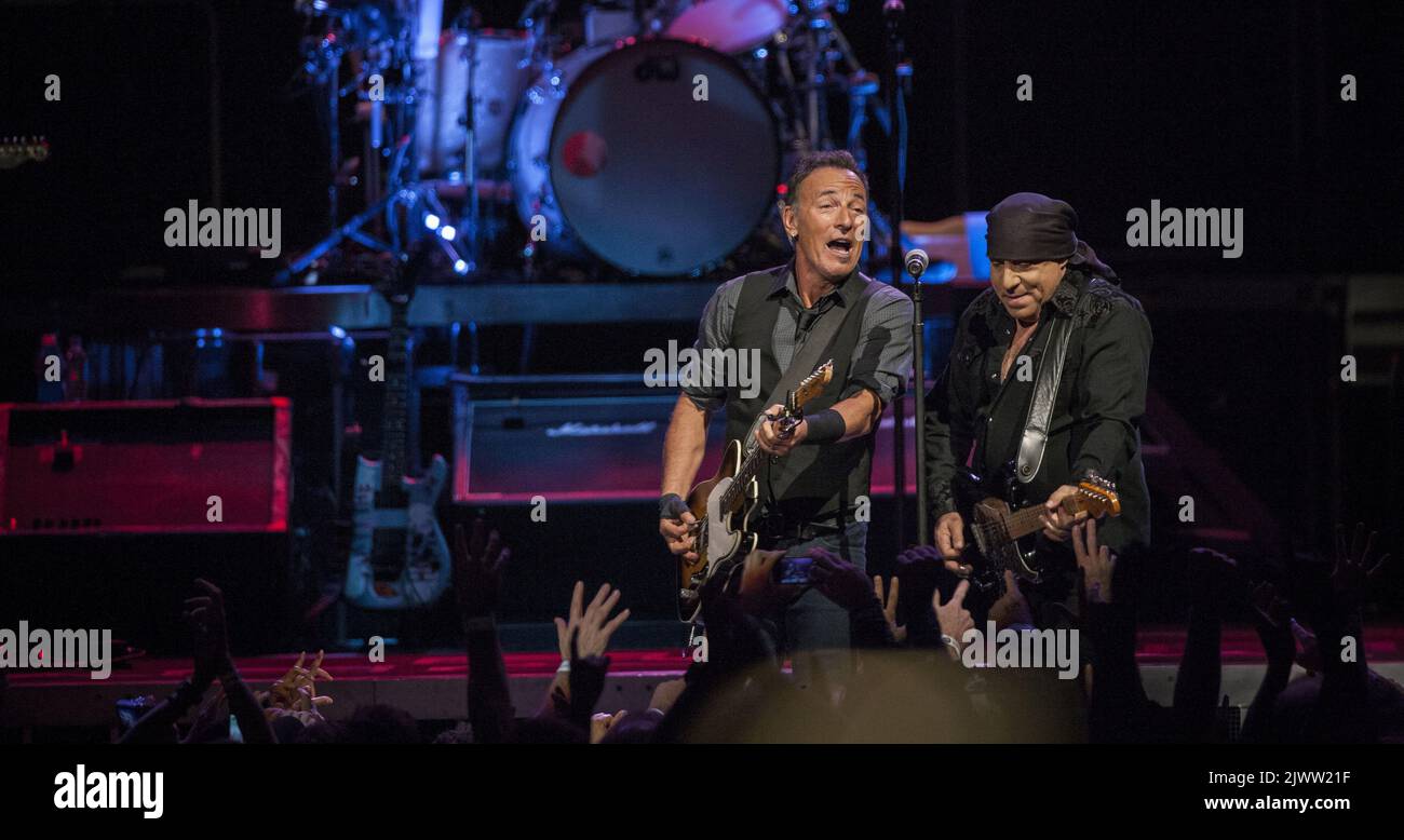 Bruce Springsteen kicks off his Australian tour at tonight's concert at the Perth Areana Feb 5