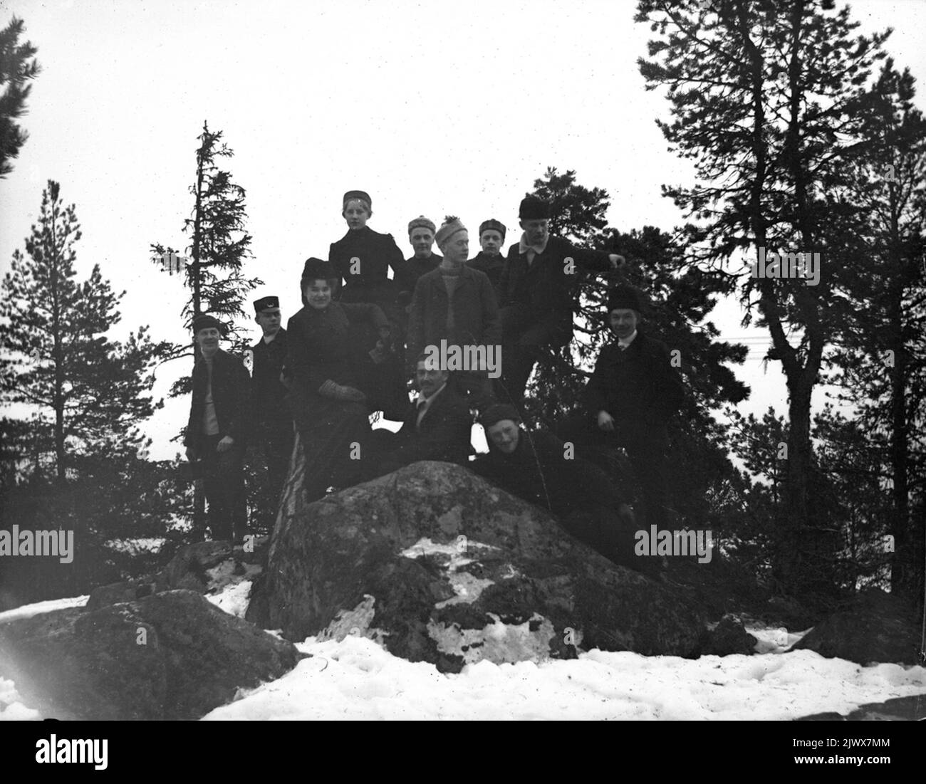 Group portrait. Grupporträtt Stock Photo - Alamy