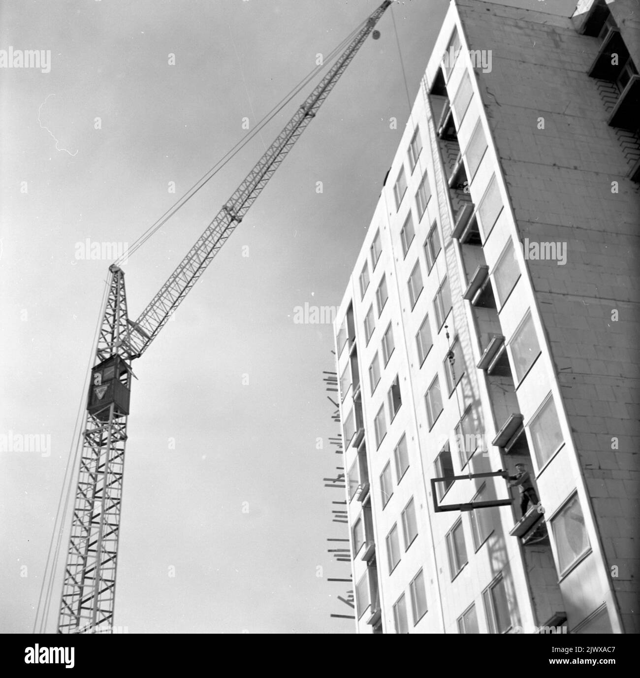 High -rise building. Höghus Stock Photo - Alamy