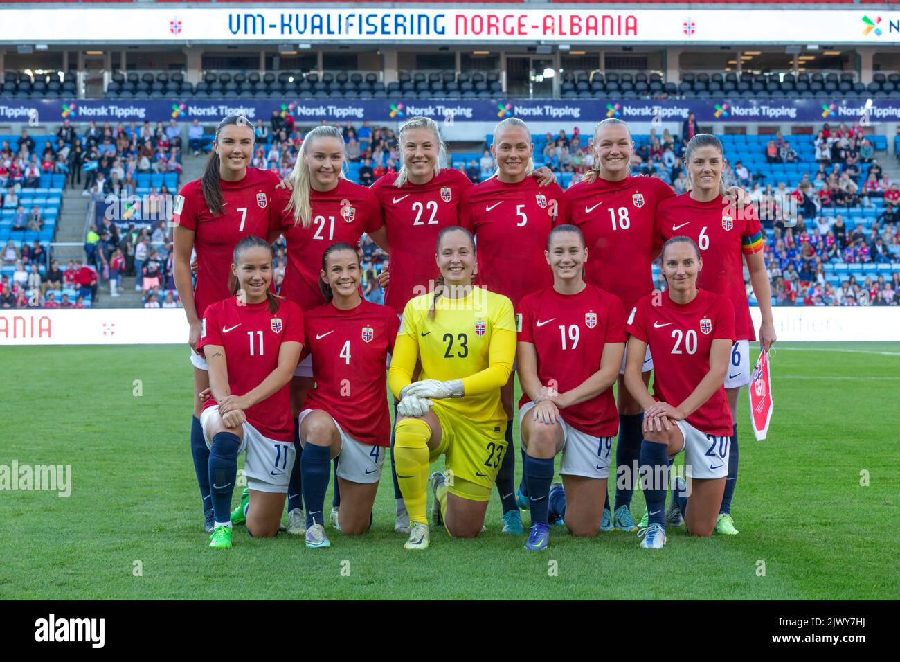 Norway women football hi-res stock photography and images - Alamy