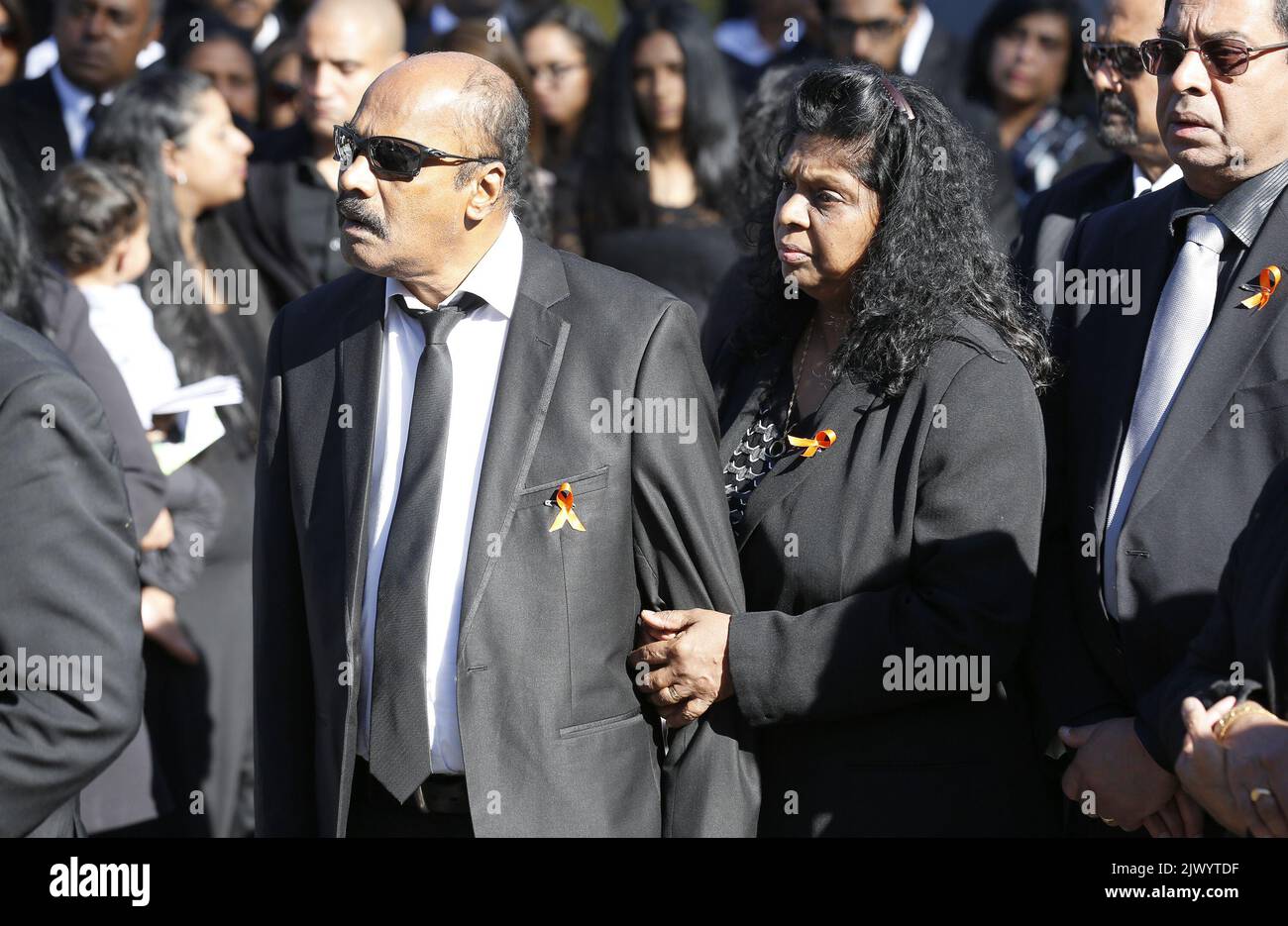 The parents of convicted Bali Nine drug smuggler Myuran Sukumaran, Sam ...