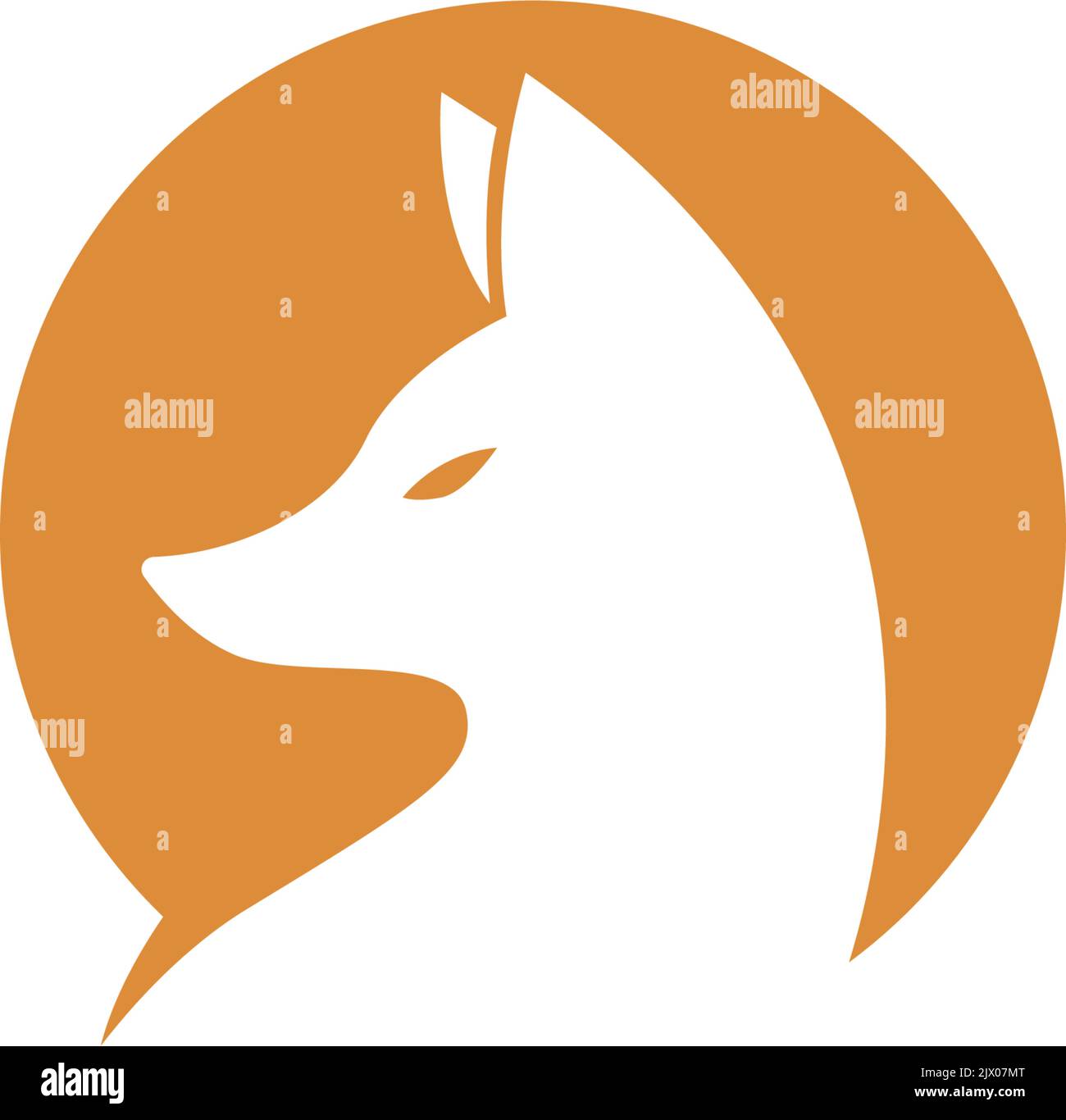 Fox icon logo design illustration template Stock Vector Image & Art - Alamy