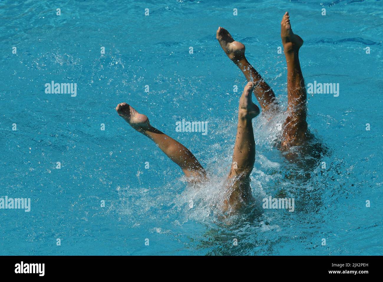 Australia's Nikita Pablo and Rose Stackpole performing during the ...