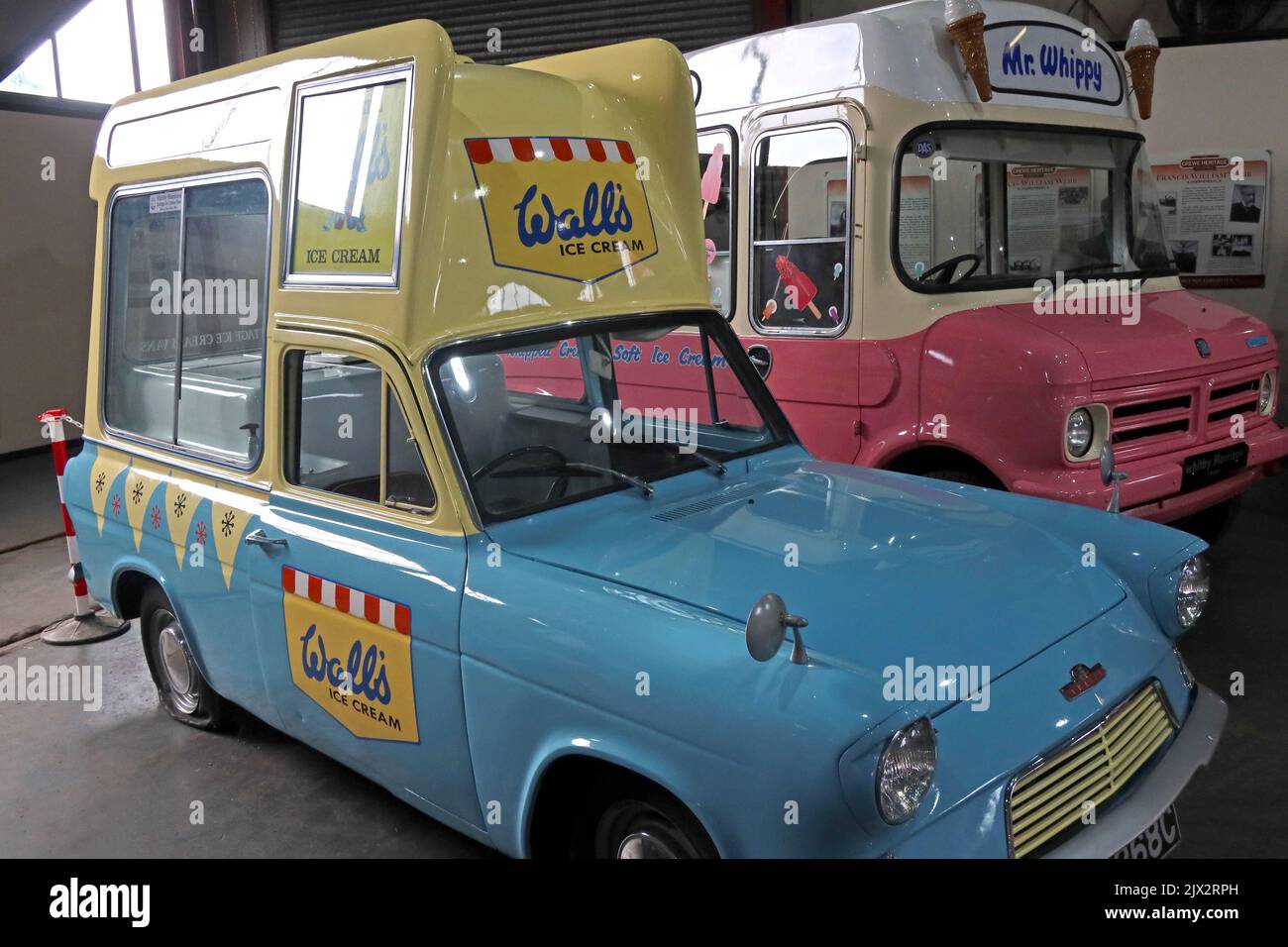 Walls Ice Cream van Stock Photo Alamy