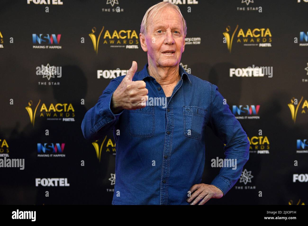 Australian comedian and actor Paul Hogan poses for a photograph after ...
