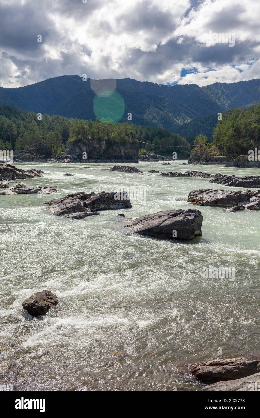 River With Large Rocks River fast in 4k hi-res stock photography and images - Alamy