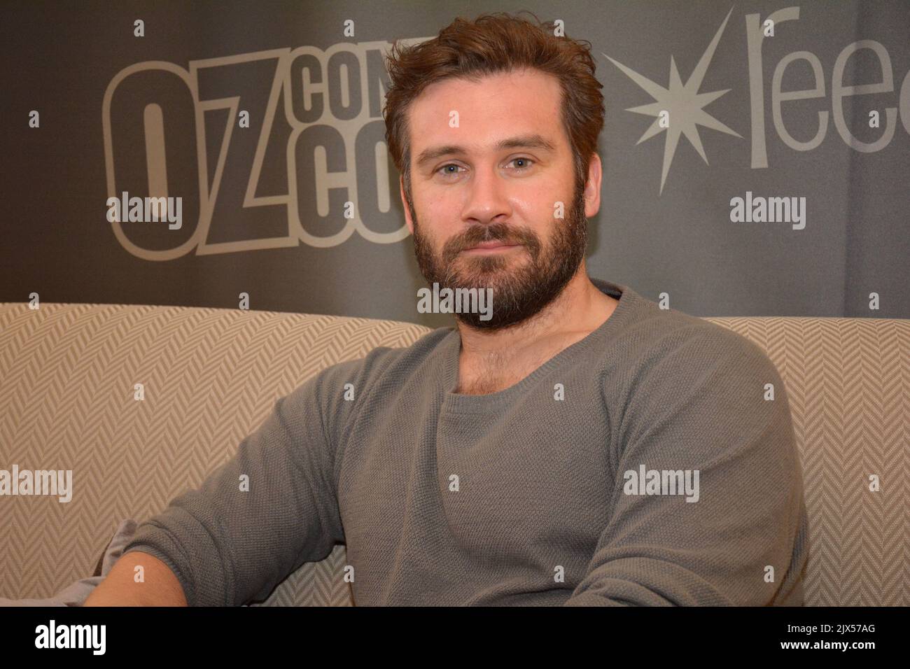 Vikings star Clive Standen, who plays Rollo, during an interview