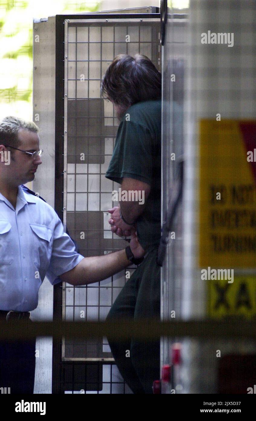 Sydney, February 22, 2001. A 50 year old man arrives at Central Local ...