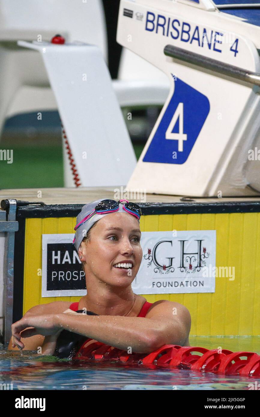 Emma McKeon, winner of the Womenâ€™s 200m Freestyle on day 3 of the