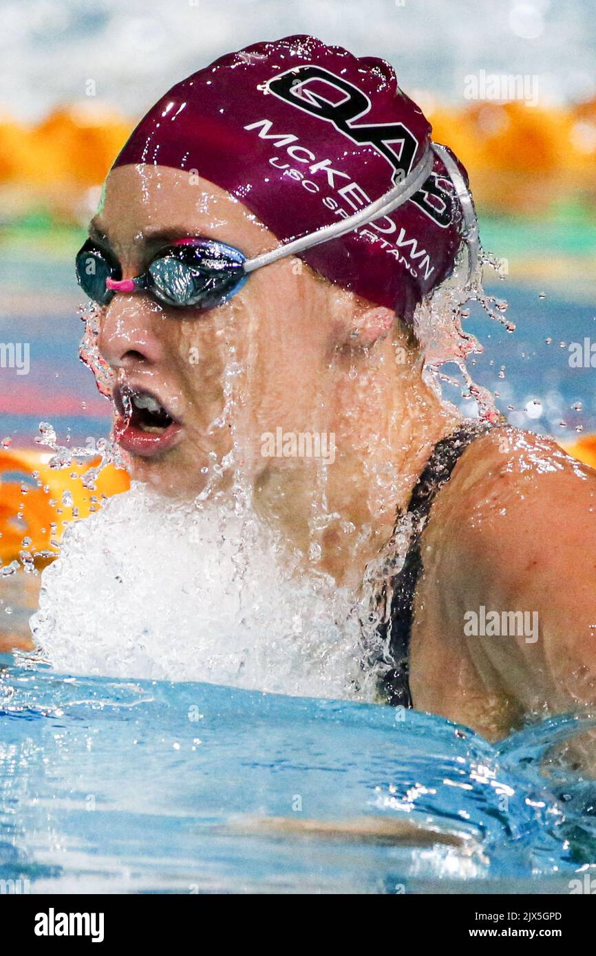 Taylor McKeown, winner of the Women's 200m Breaststroke on day 4 of the