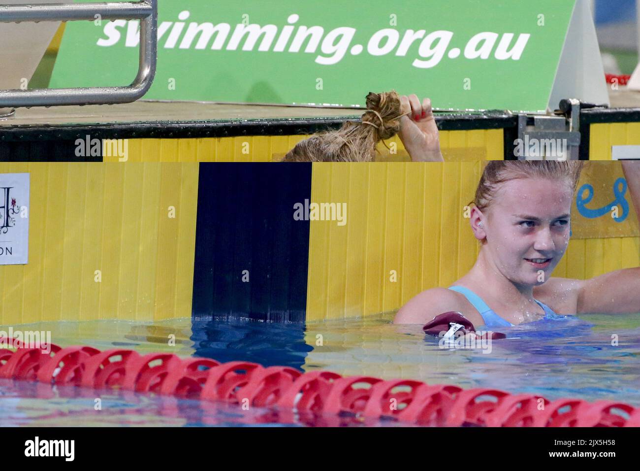 Ariarne Titmus, winner of the Women's 400m Freestyle on day 5 of the