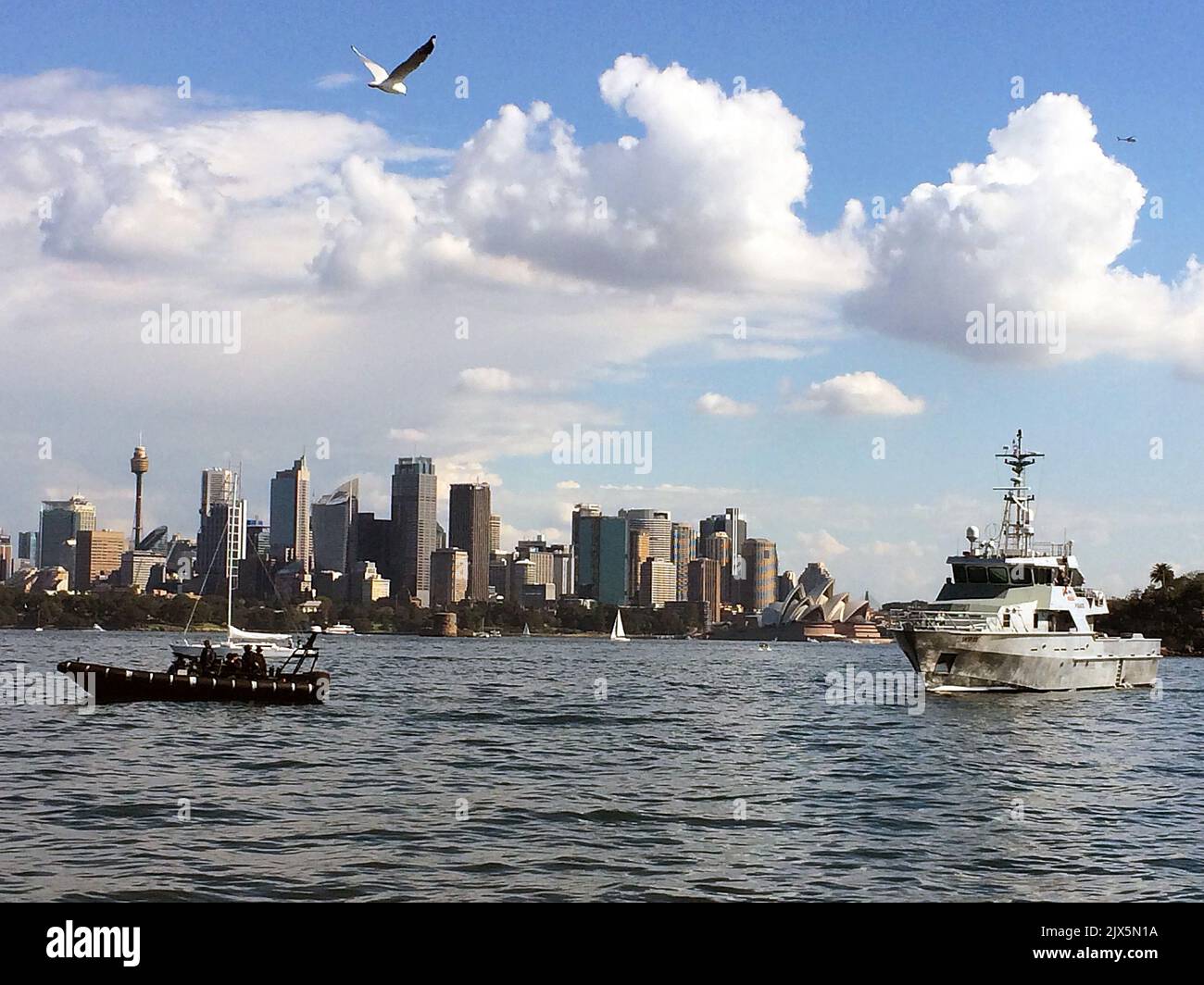 rent Spild Koncession New South Wales water police are seen on Sydney Harbour during the visit of  Vice President of the United States, Mike Pence on Sunday, April 23, 2017.  Vice President Pence is visiting