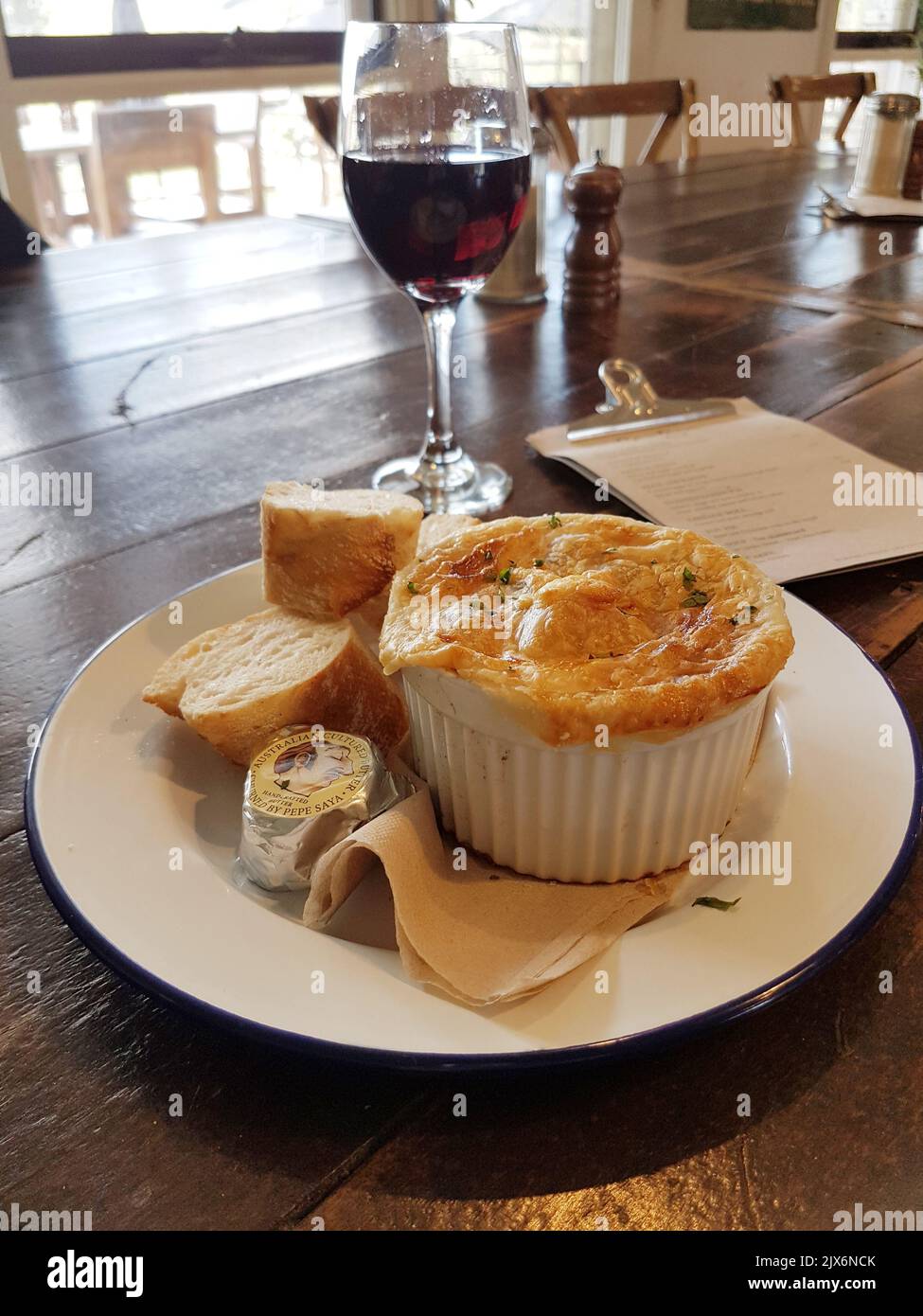 A beef and guinness pie from Farm Club Australia at the Pie Time ...