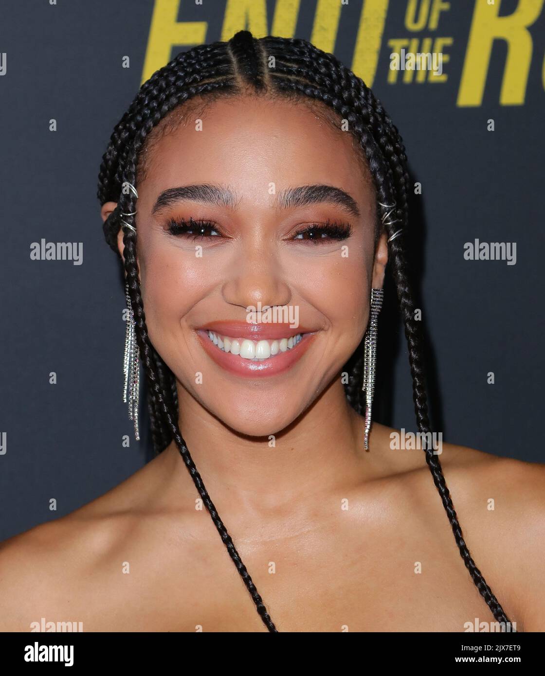 Mychala Faith Lee arrives at The Los Angeles Premiere of END OF THE