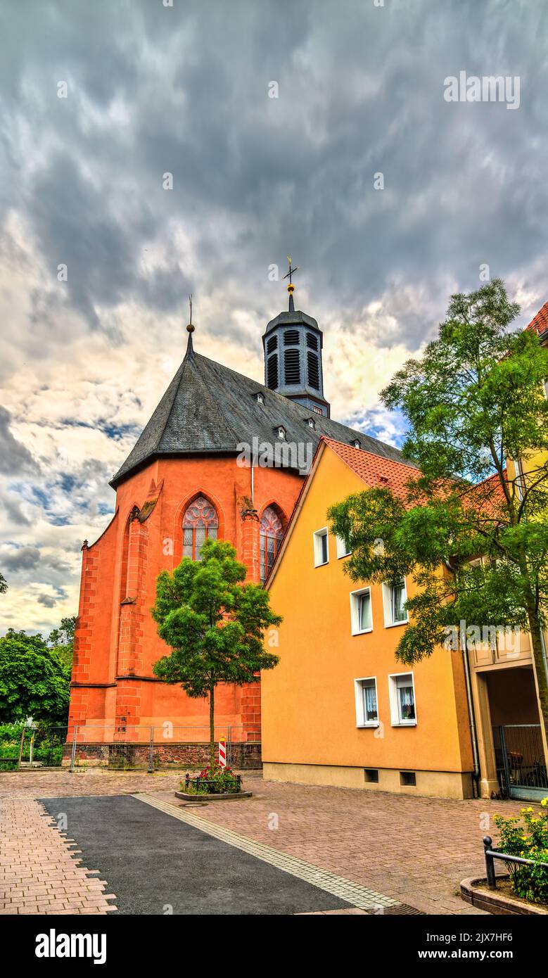 The Marienkirche Church in Hanau - Hesse, Germany Stock Photo