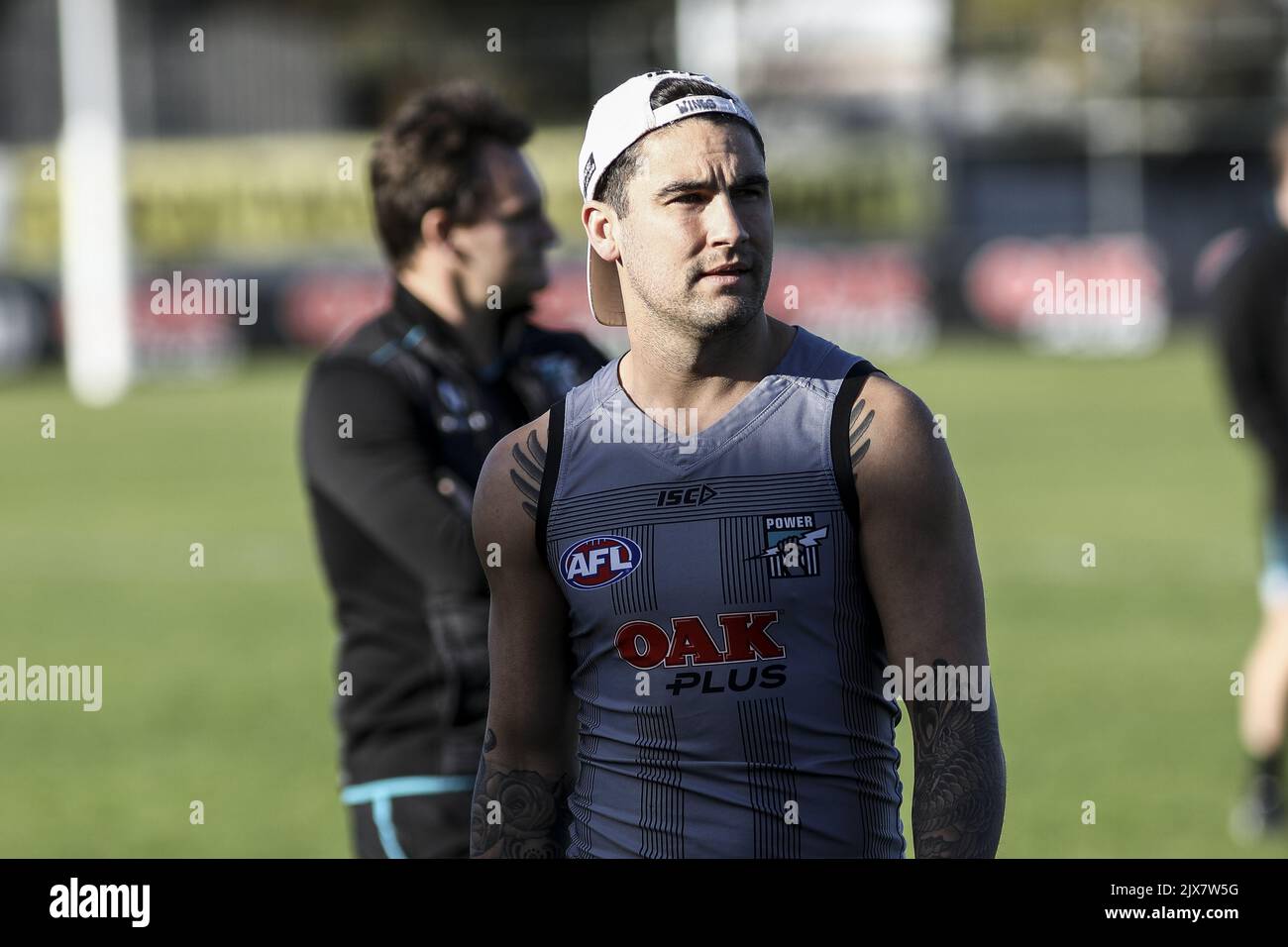 Power player Chad Wingard during a Port Adelaide Power captains run at