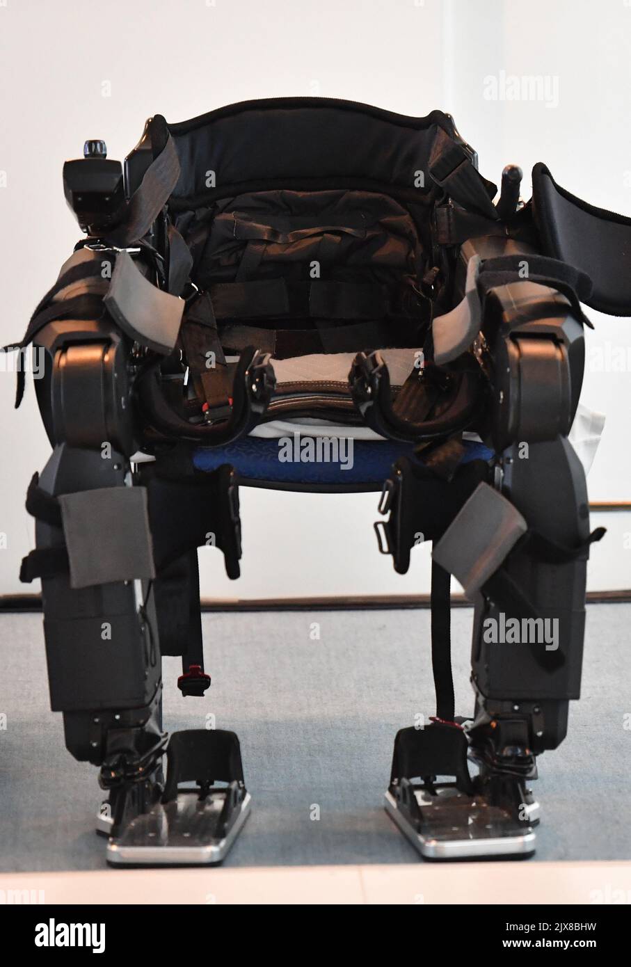 The Rex Bionics Exoskeleton at Parliament House in Canberra, Monday ...