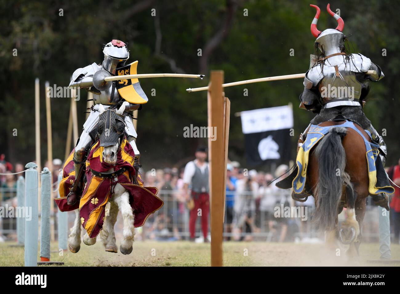 Dominic Sewell of the UK (left) and Per Estein ProisRohjell of Norway