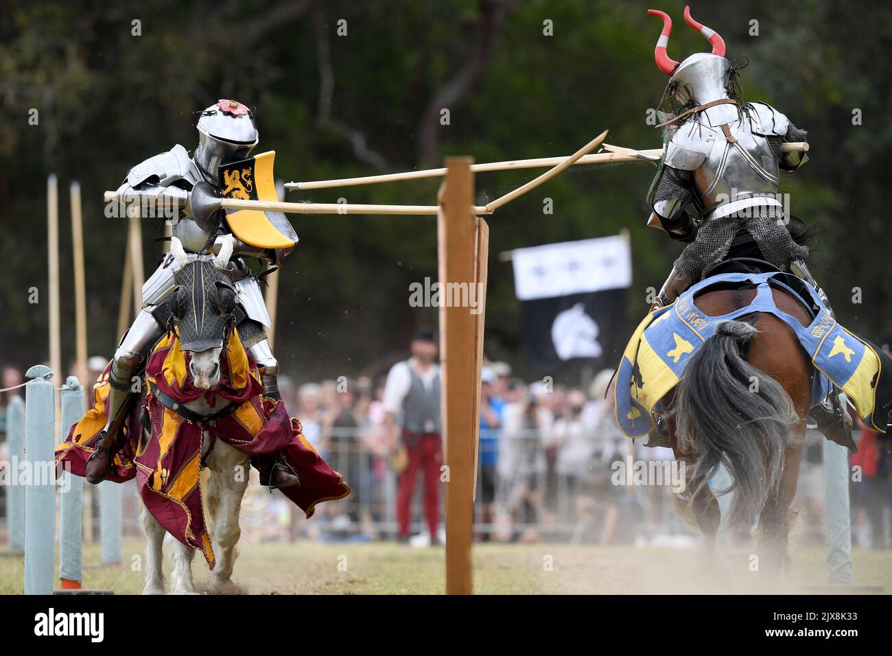 Dominic Sewell of the UK, (left), and Per Estein ProisRohjell of