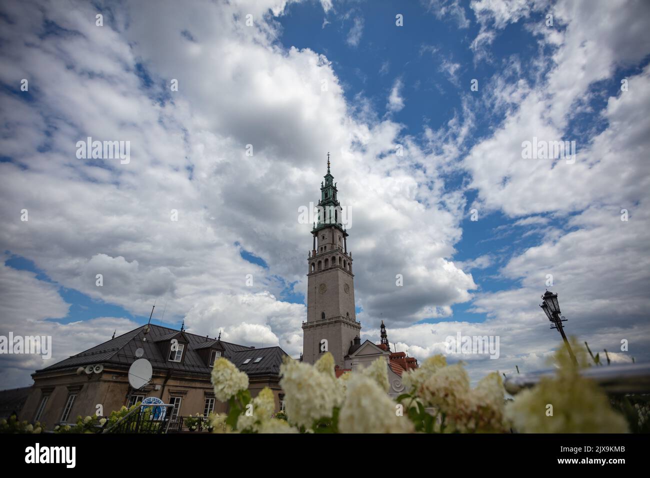 Czestochowa, Poland August 9, 2022 Jasna Góra Monastery in
