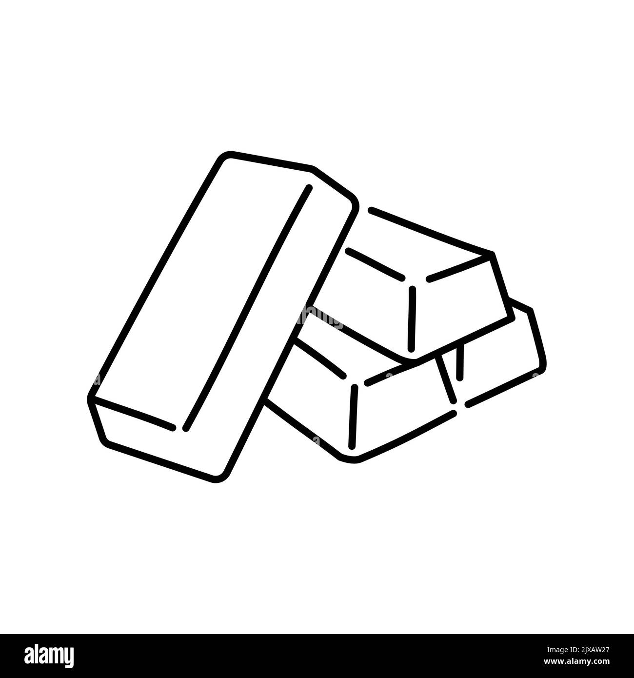 Gold bars vector vectors Black and White Stock Photos & Images Alamy